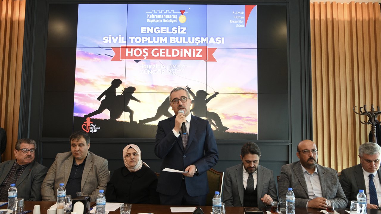 Kahramanmaraş'ta Engelleri Kaldırmak İçin Büyükşehir Belediyesi Harekete Geçiyor!