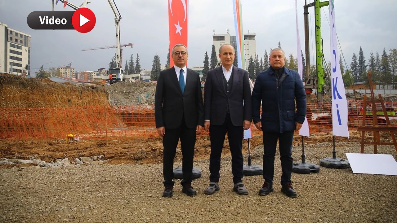 TOKİ Başkanı Bulut, Kahramanmaraş'ta İncelemede Bulundu