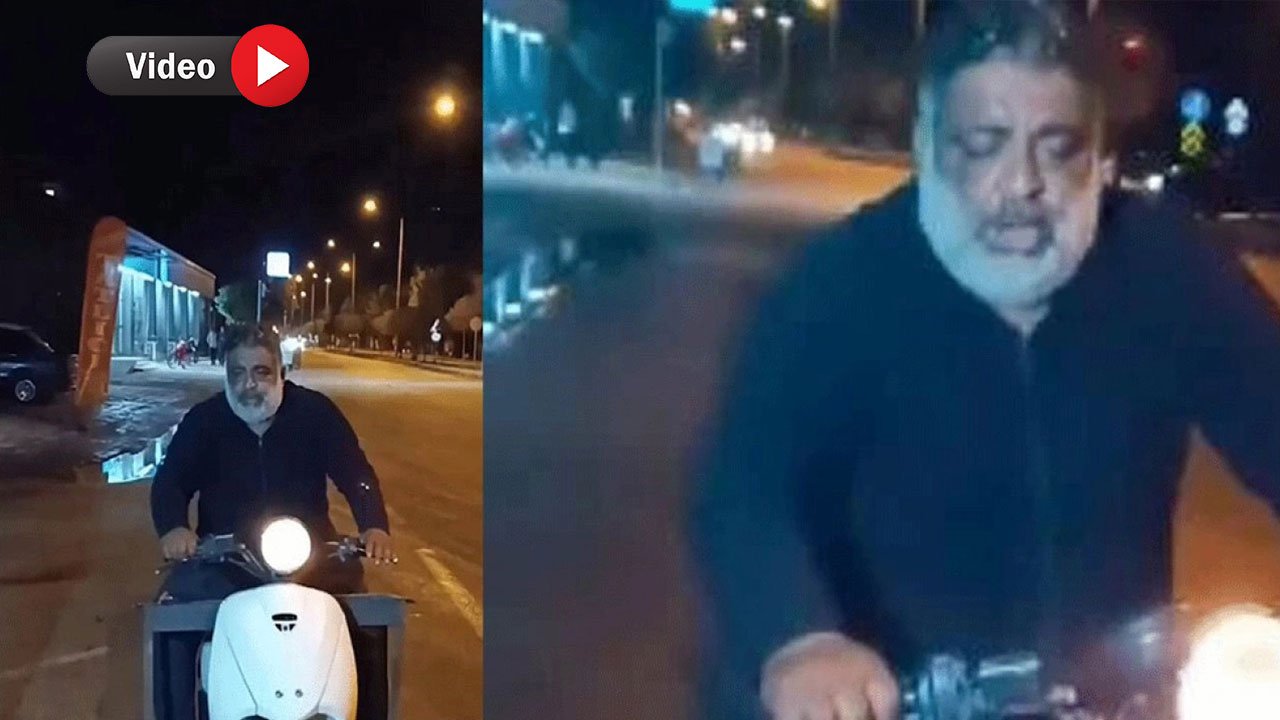 Kahramanmaraş'ta Sıra Dışı Görüntü: Alkol Elde, Mangal Önde, Motor Üstünde!