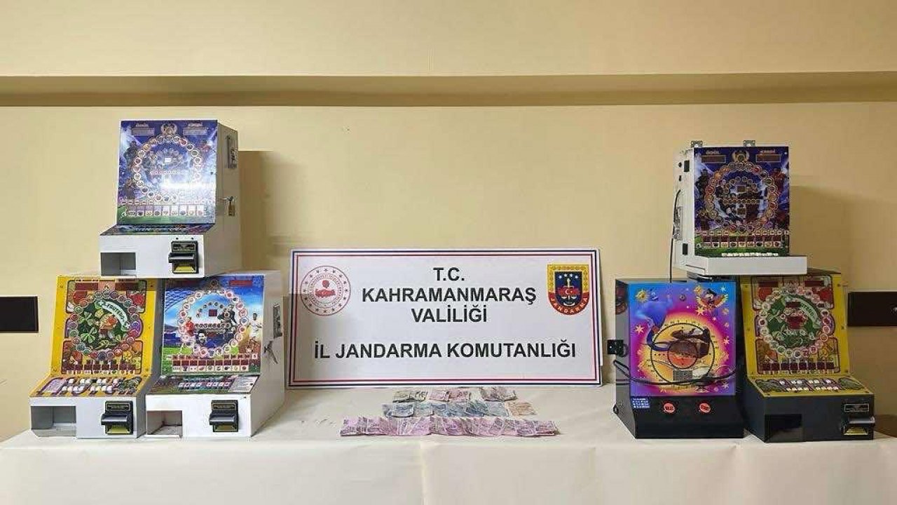 Kahramanmaraş'ta Kumarla Mücadele: 5 İşyerine Operasyon Düzenlendi!