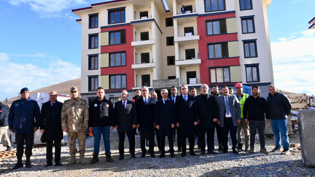 Kahramanmaraş'ta Afşin'de 3,185 Konut Yıl Sonuna Kadar Tamamlanacak!