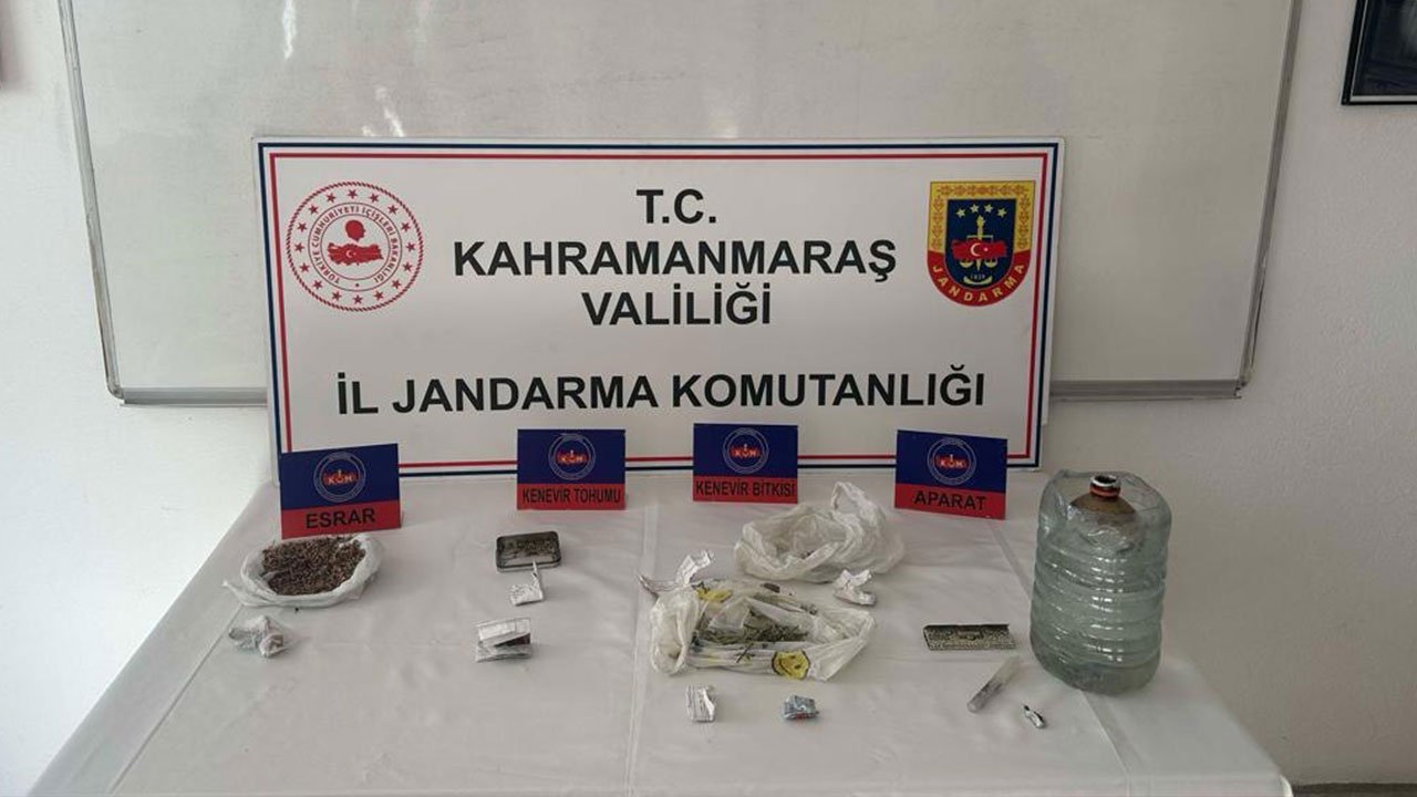 Kahramanmaraş'ta Jandarmanın Başarılı Operasyonu: Uyuşturucu Ticaretine Son!