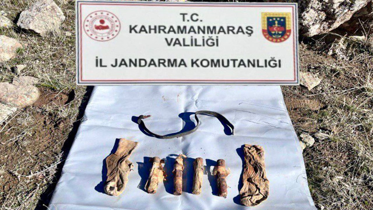 Kahramanmaraş'ta Teröre Karşı Kararlılık: PKK Malzemeleri Yok Edildi!