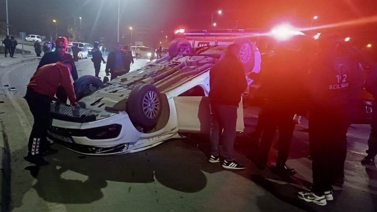 Kahramanmaraş-Gaziantep Yolunda Korkunç Kaza: Sürücü Yaralandı!