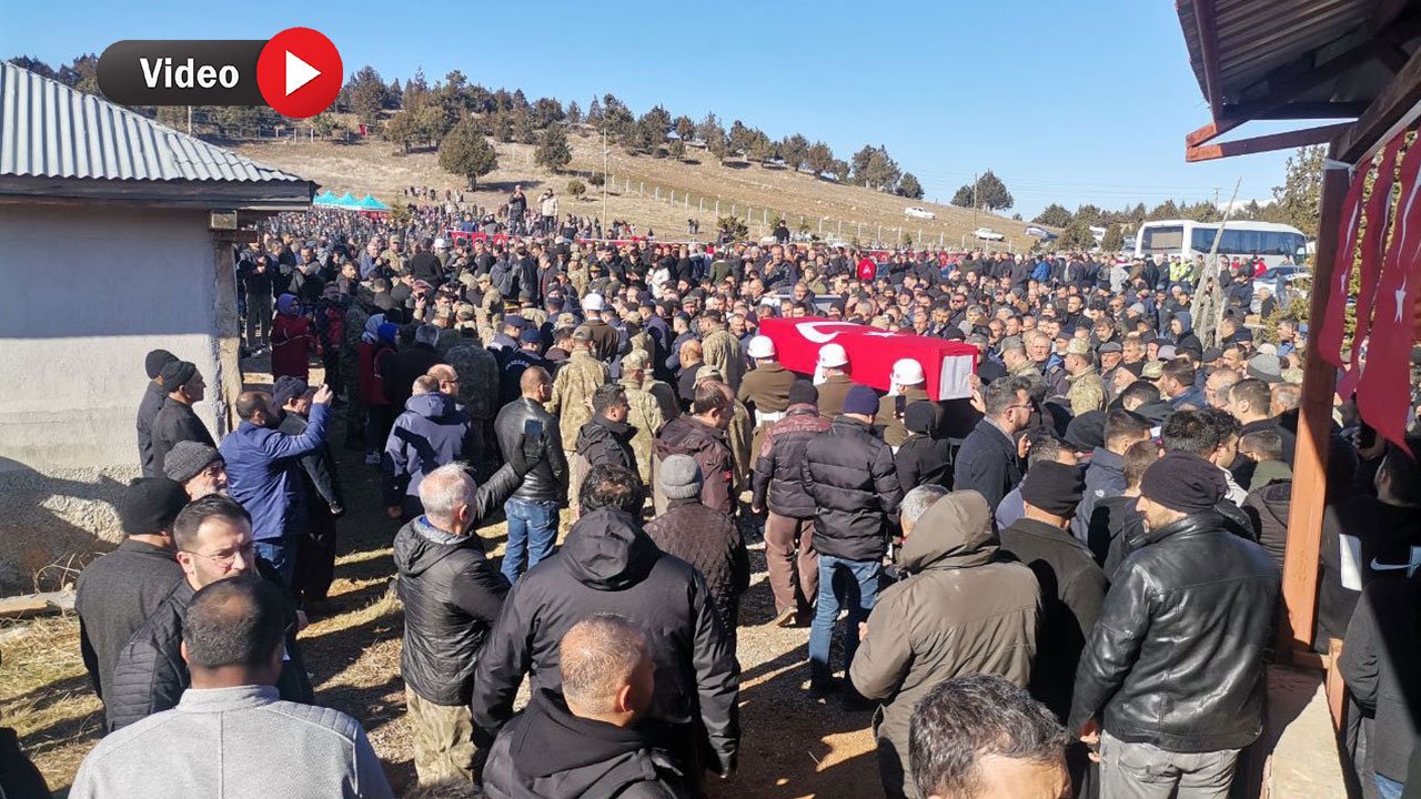 Kahramanmaraş'ta Şehit Emrullah Gülmez İçin Son Görev