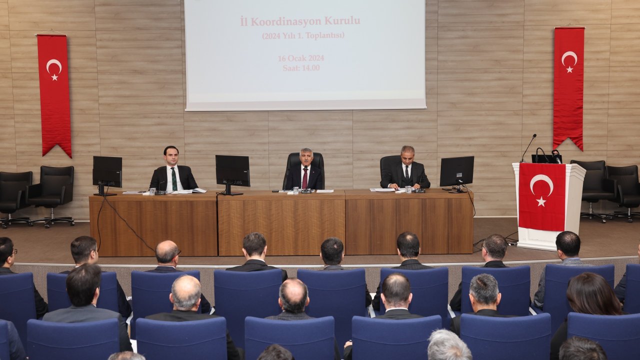Koordinasyon ve Kalkınma: Kahramanmaraş İl Koordinasyon Kurulu Toplandı!