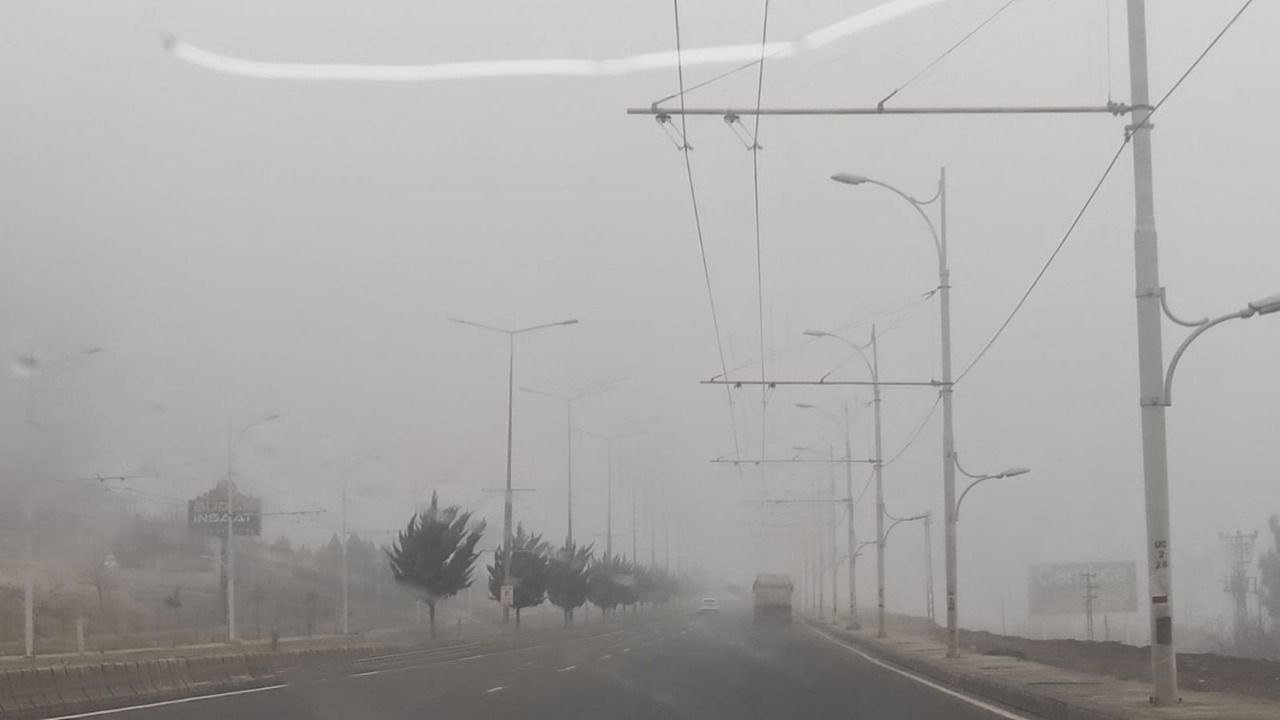 Kahramanmaraş'ta Sürücüler Dikkat! 20 Metreye Kadar Düştü!