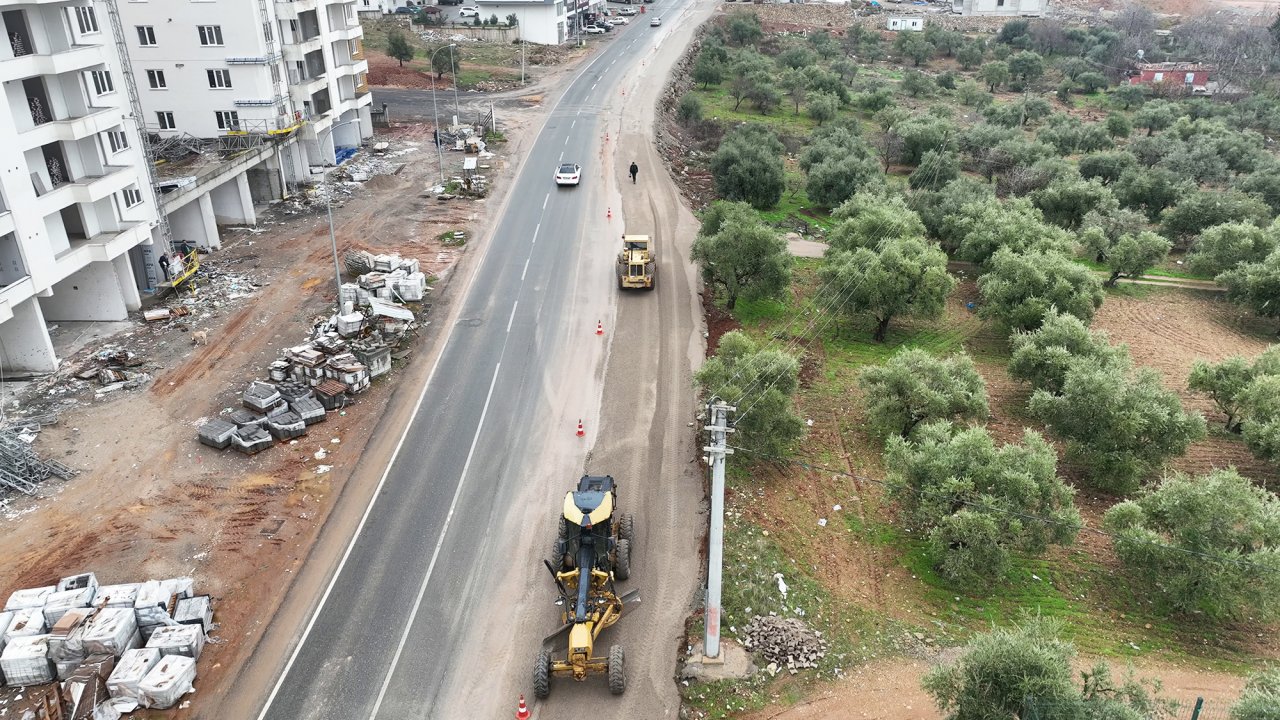 Kahramanmaraş Büyükşehir Onikişubat’ta Ulaşım Ağını Güçlendirmeyi Sürdürüyor