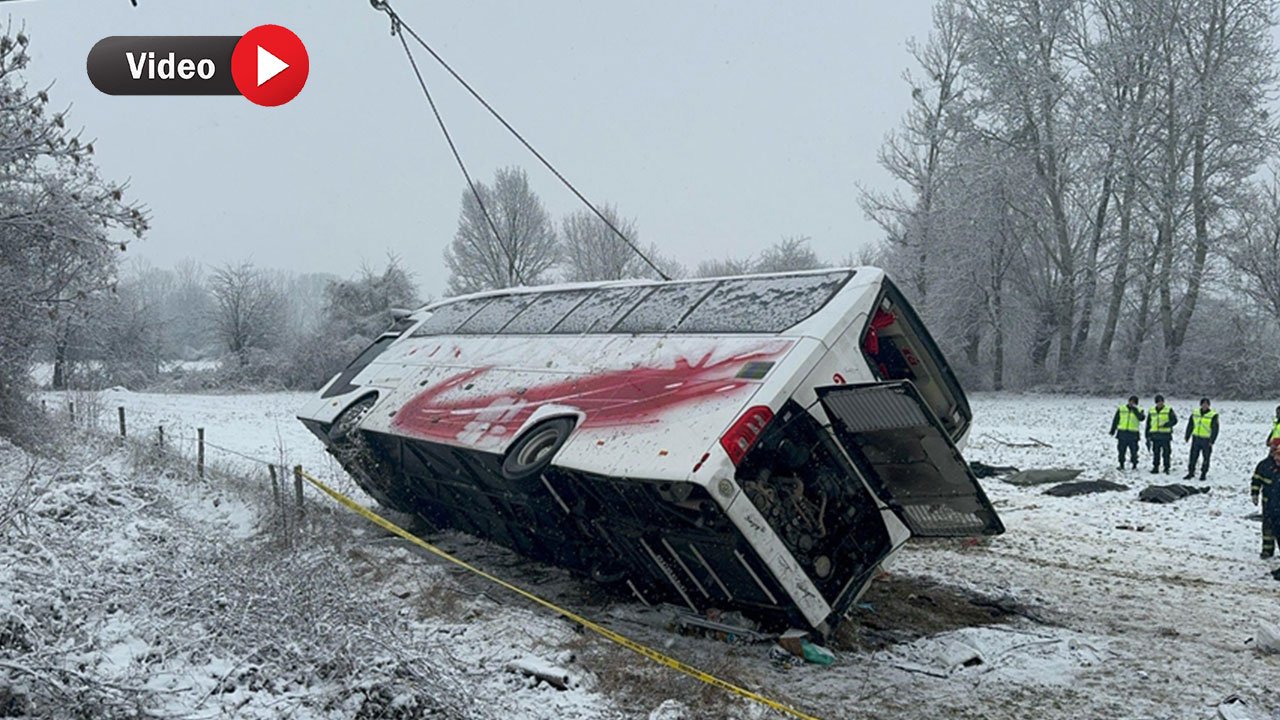 Kastamonu'da Yolcu Otobüsü Devrildi! 6 Ölü, 33 Yaralı