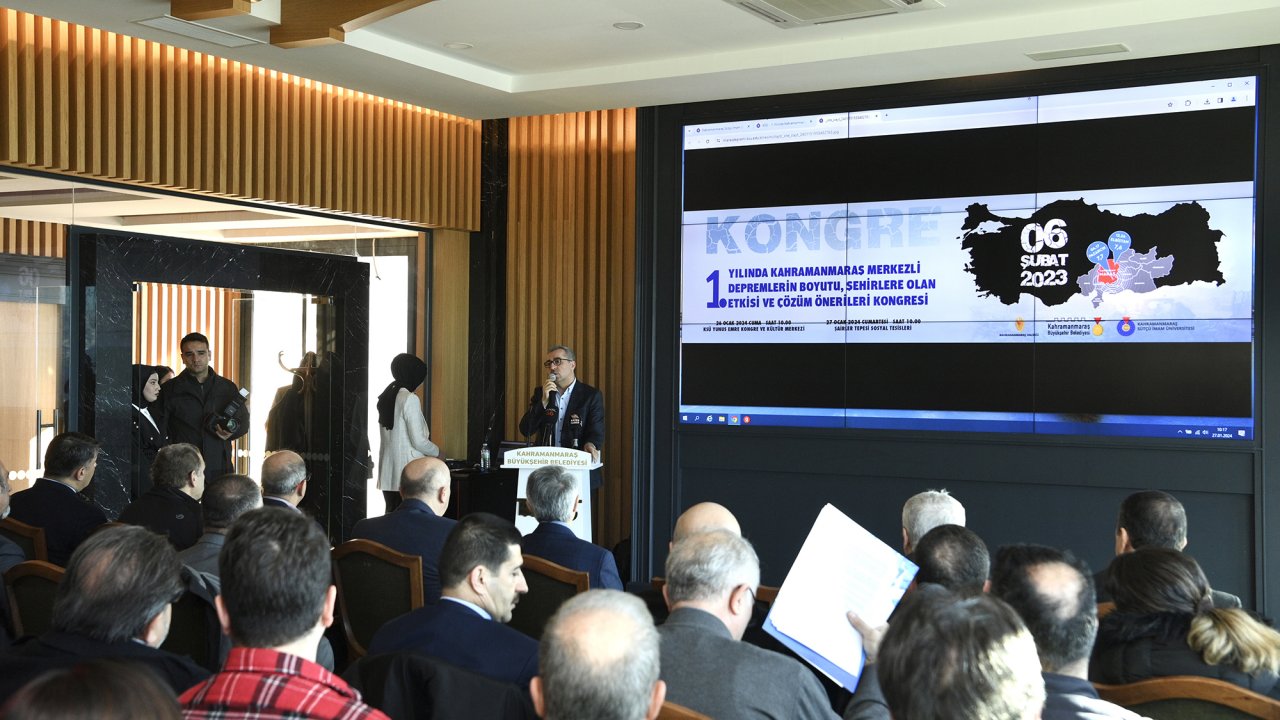 Asrın Felaketinden Bir Yıl Sonra: Kahramanmaraş Depremleri Kongresi Kapanışı