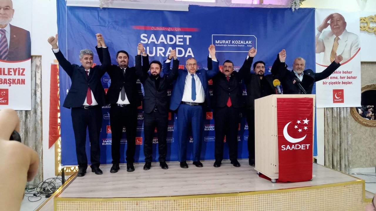 Saadet Partisi İl Başkanlığı Türkoğlu Belediye Başkanı Açıklandı!