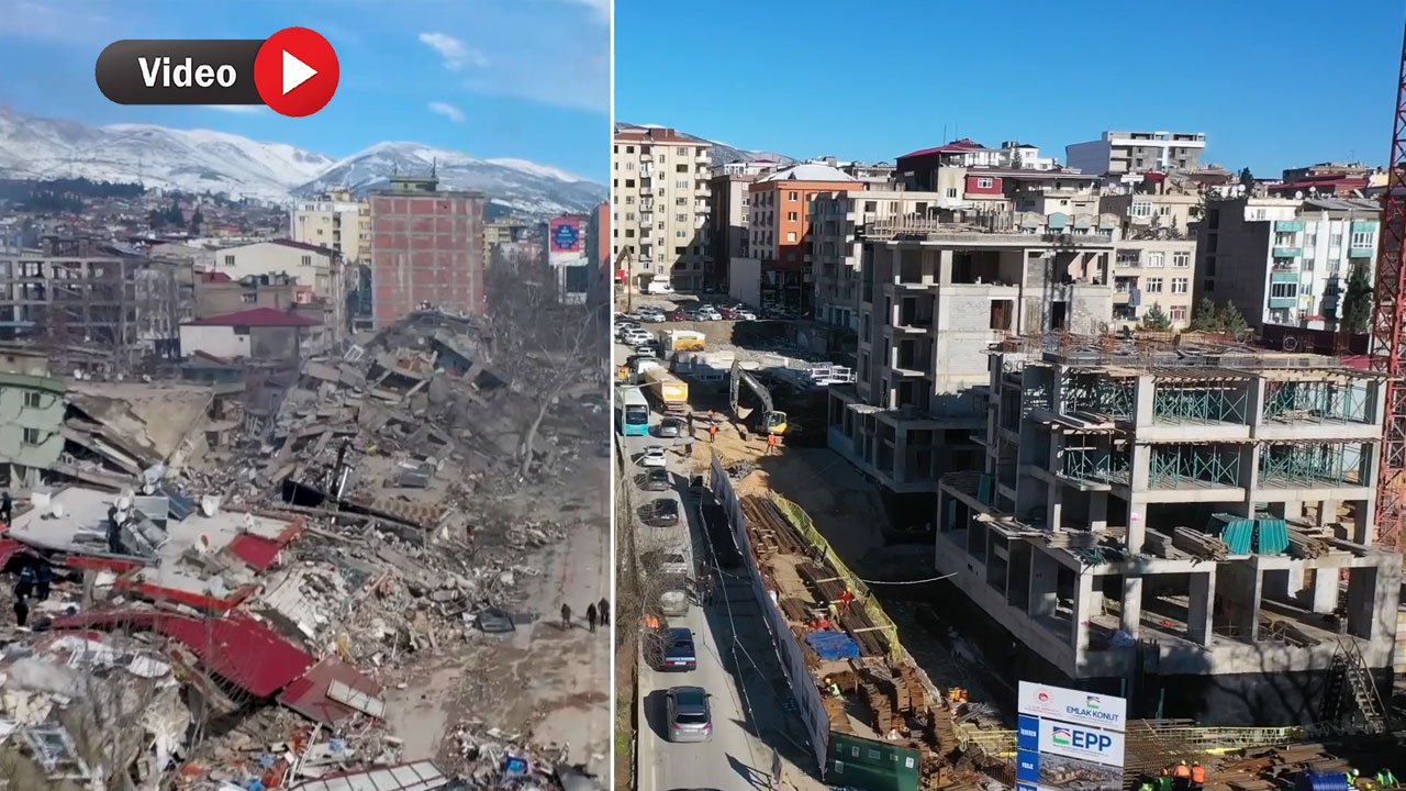 Kahramanmaraş, Afetin Birinci Yılında Havadan Görüntülendi!