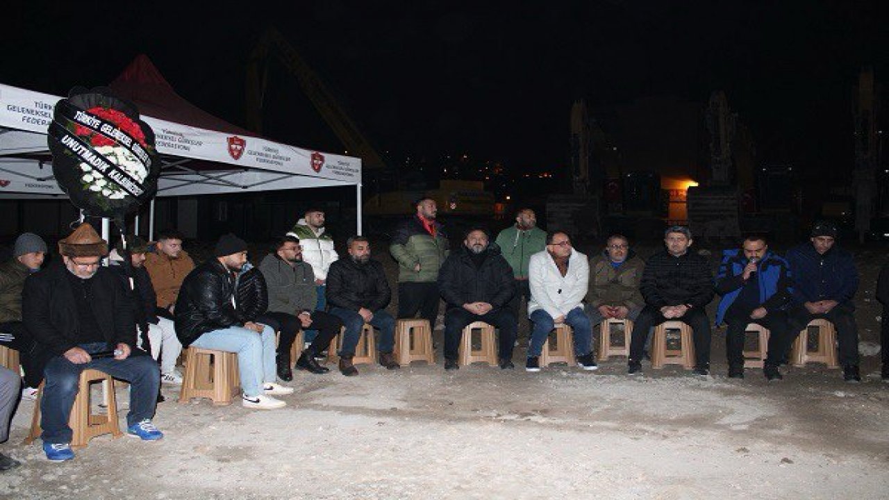 Asrın Felaketi Kahramanmaraş'ta Depremde Kaybedilen Sporcular Unutulmadı