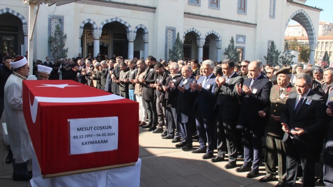 Kahramanmaraş Ekinözü Kaymakamı Mesut Coşkun, Toprağa Verildi