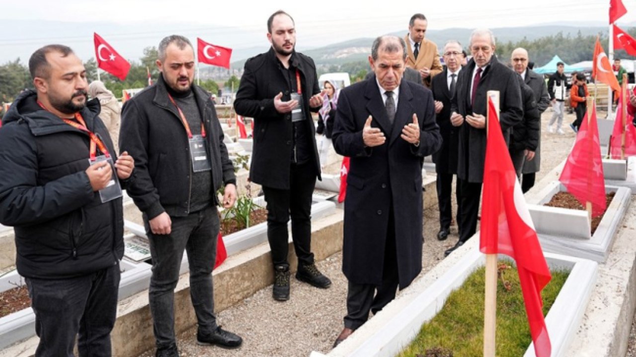 Dursun Özbek, Depremin 1. Yılında Kahramanmaraş’taki Anma Törenine Katıldı