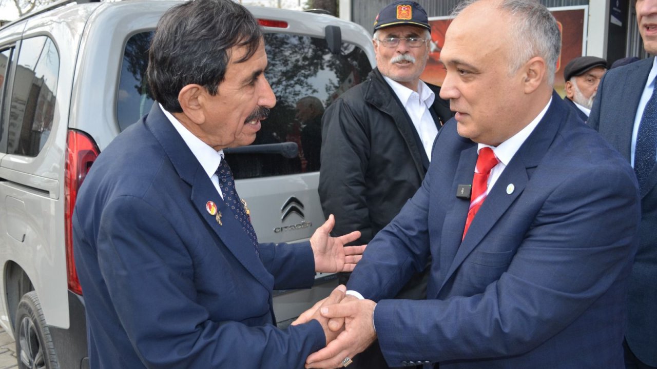 İyi Parti Dulkadiroğlu Belediye Başkan Adayı Can, Kıbrıs Gazilerini Ziyaret Etti