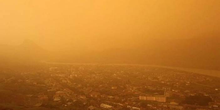 Kahramanmaraş dahil birçok il için çöl tozu alarmı: Tedbirlerinizi alın!