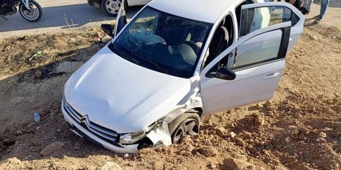 Elbistan’da trafik kazası: 2 yaralı