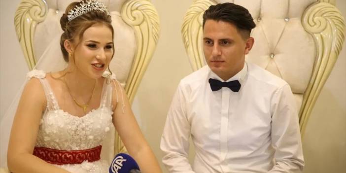 Rusya'dan Kahramanmaraş'a gelin gelen Arina için yöresel düğün yapıldı