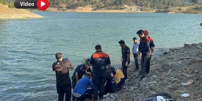 Kahramanmaraş'ta gölete giren kişi boğuldu
