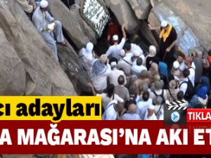 Hacı adayları Hira Mağarası'na akın ediyor